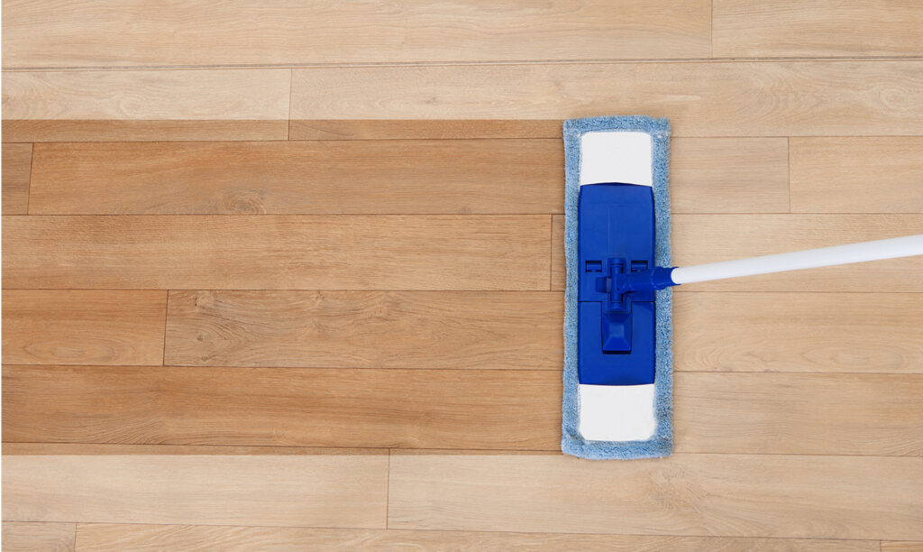 Clean And Disinfect Parquet Floors