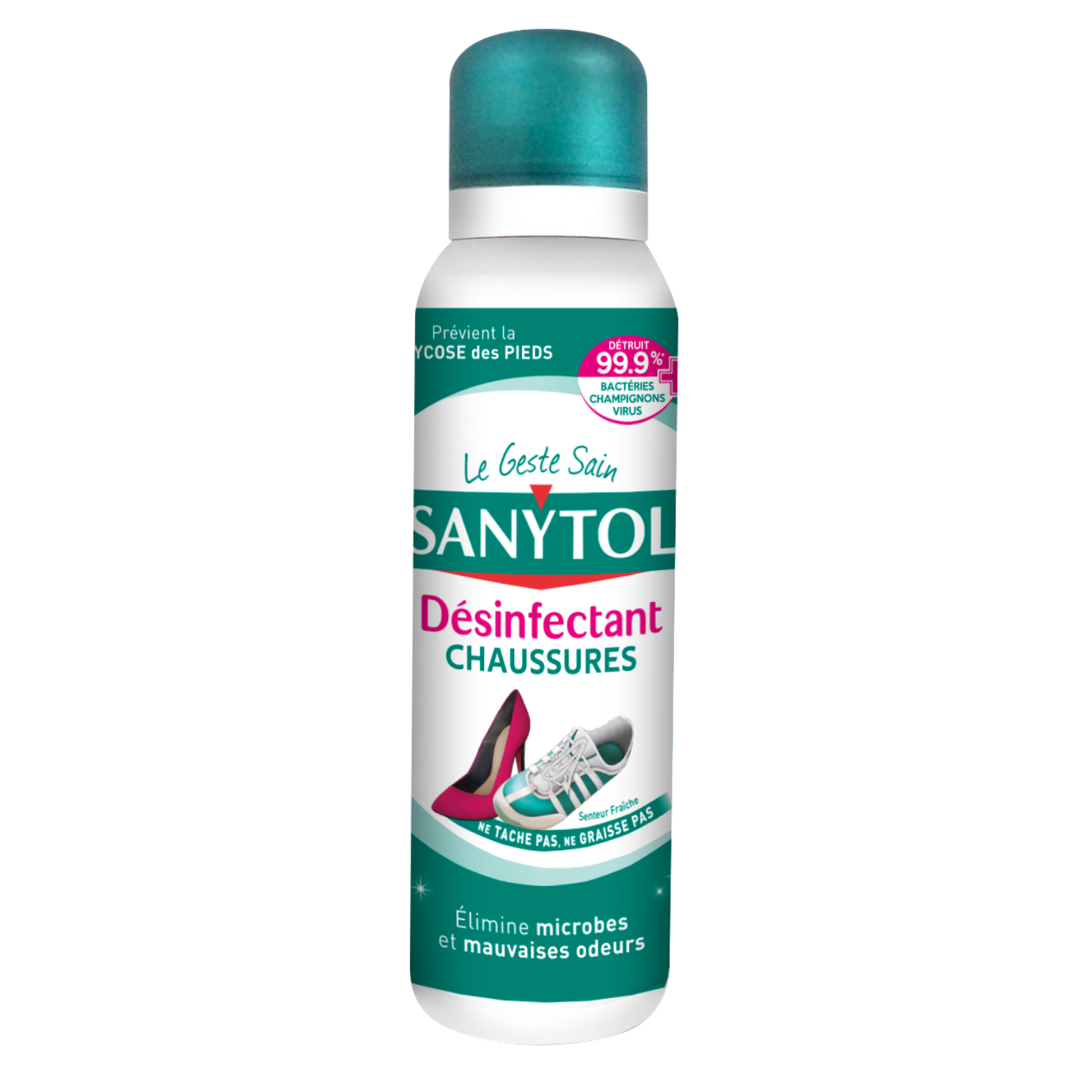 Sanytol Deodorante Scarpe Disinfettante Spray - 150 ml, 150 ml (Paquete de  1)