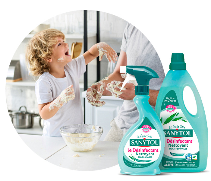 Spray Desinfección cocinas Sanytol 0,75L
