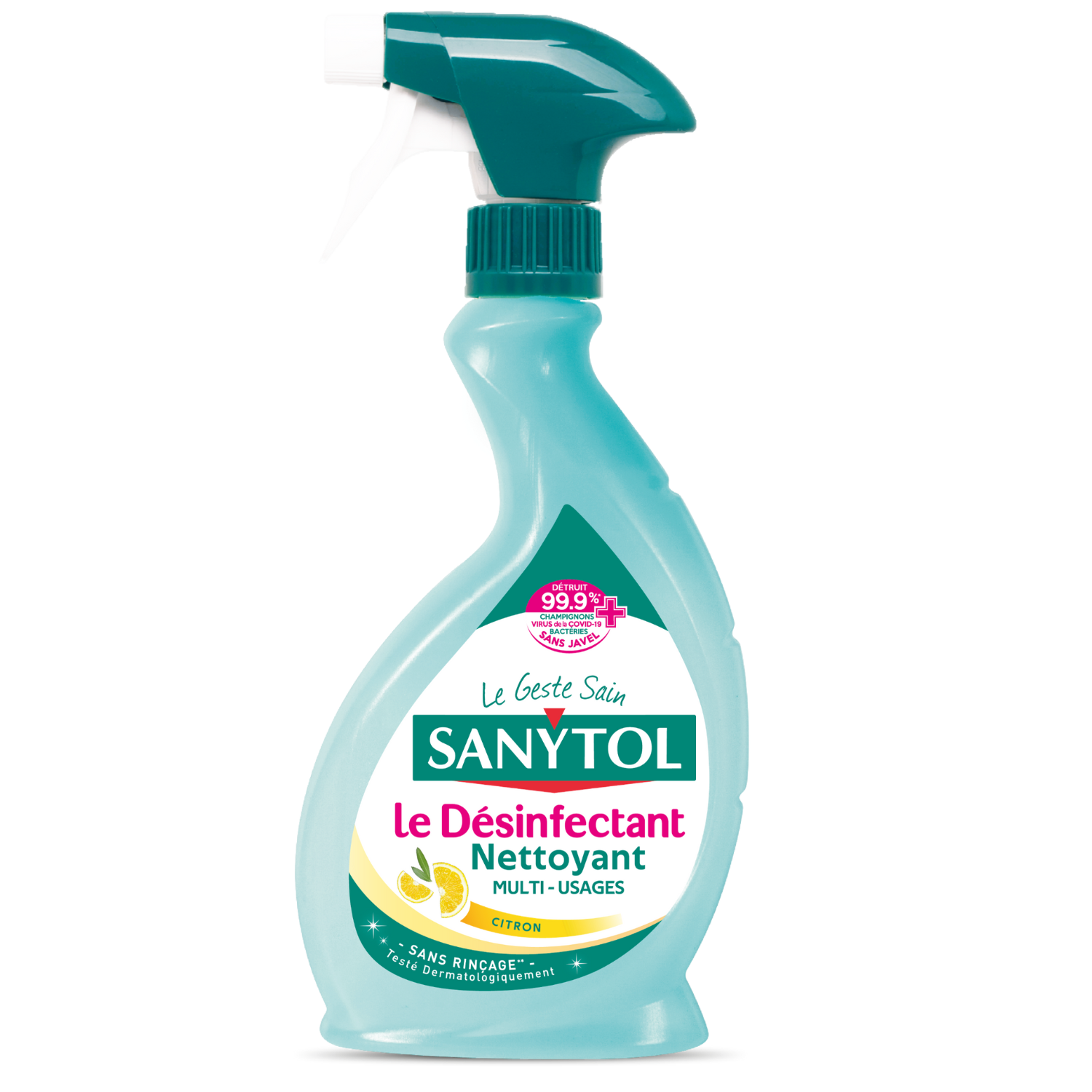 Désinfectant Multi-Usages Citron Sanytol 5 L
