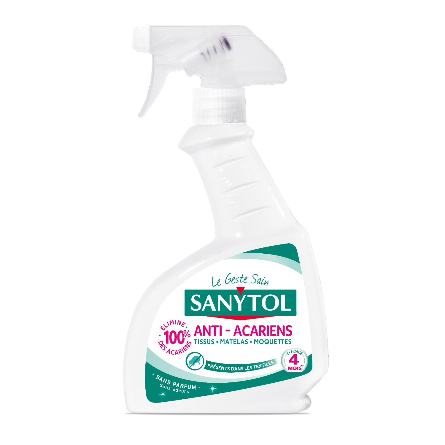 Sanytol – Desinfectante Hogar y Tejidos, Elimina Bacterias, Virus y Hongos  Sin Lejía, flor de algodon - Pack de 6 x 300 ML = 1,8L